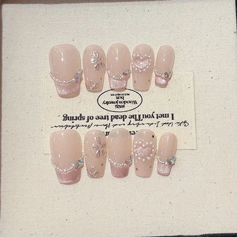 Nail Art Eye Cat - 10szt Cute Handmade Cat Eye Powder