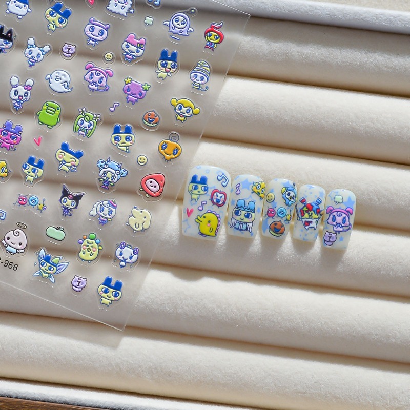 Nail Art Quirky - Nowe elektroniczne zwierzaki elektroniczne Mamachi Kuchipachi,