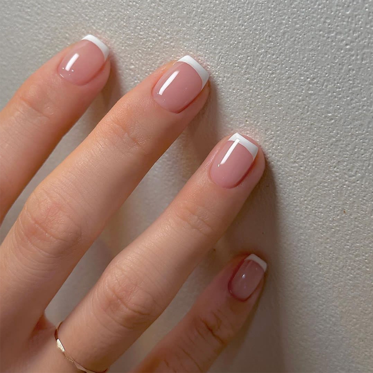 Nail Art Y2K - 24 szt./zestaw Krótkie Sztuczne Paznokcie dla