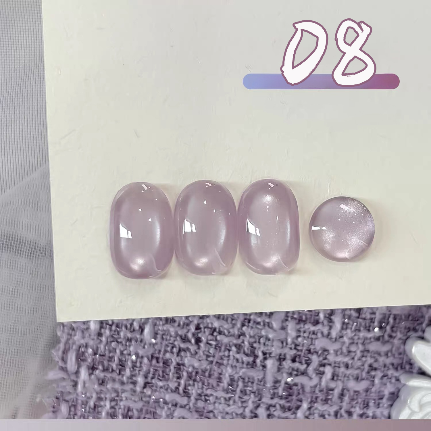 SHAKA 1 szt. Lodowy Przezroczy – Nail Art Lilac recenzja i cena