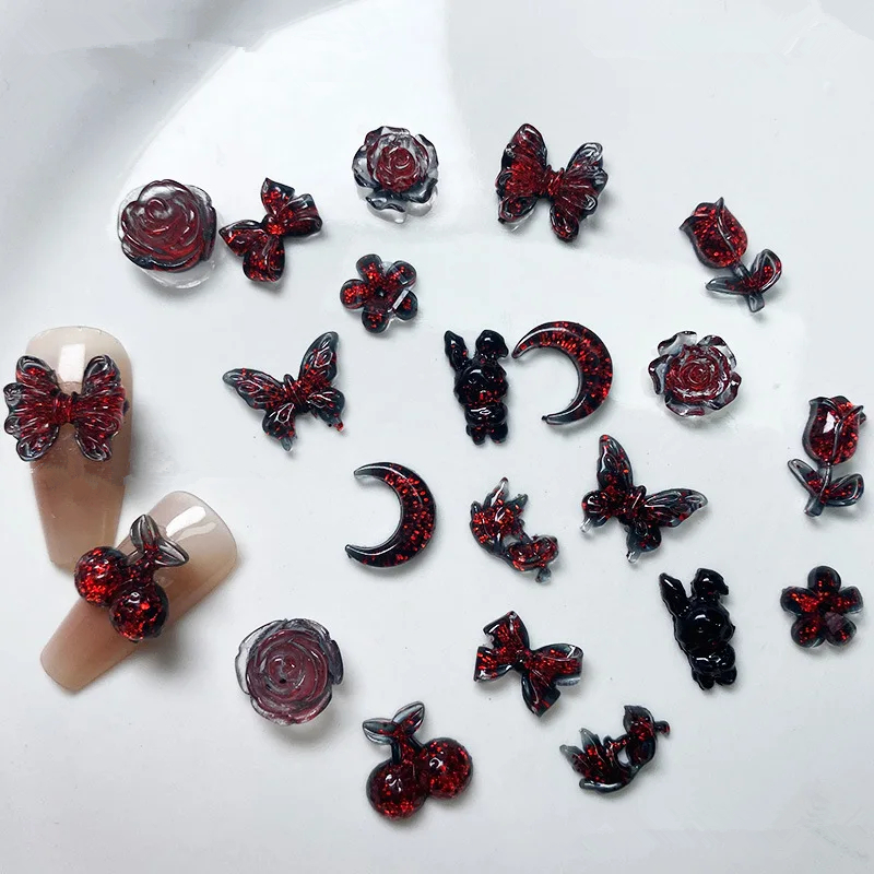 50pcs Vampire Nails Accessorie – Nail Art Vampire recenzja i cena