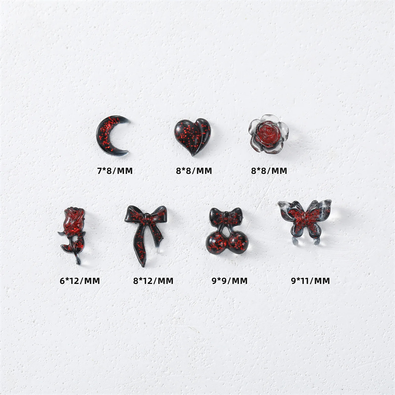 50pcs Vampire Nails Accessorie – Nail Art Vampire recenzja i cena