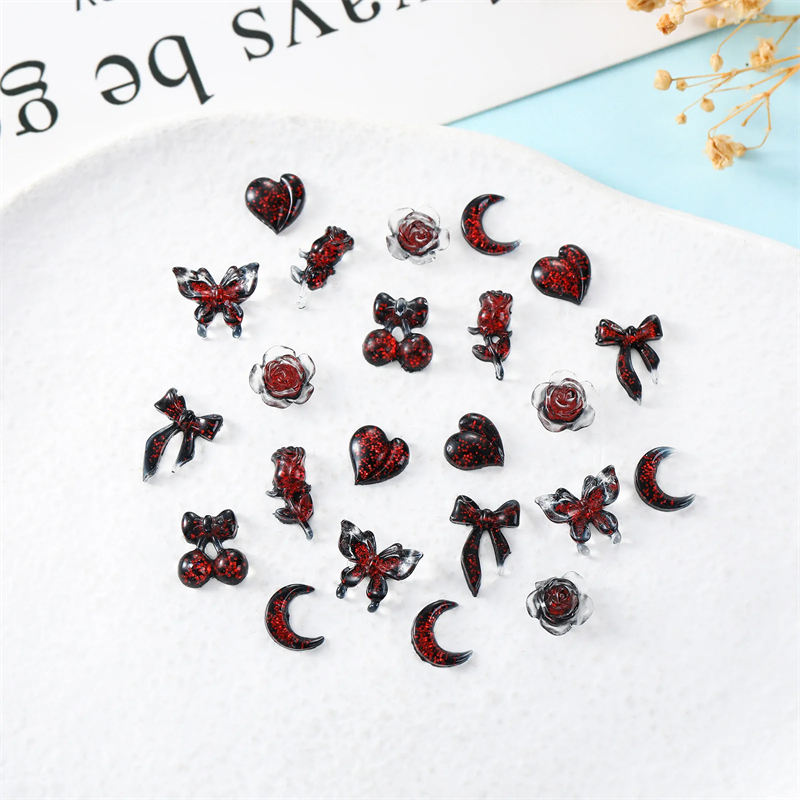 50pcs Vampire Nails Accessorie – Nail Art Vampire recenzja i cena