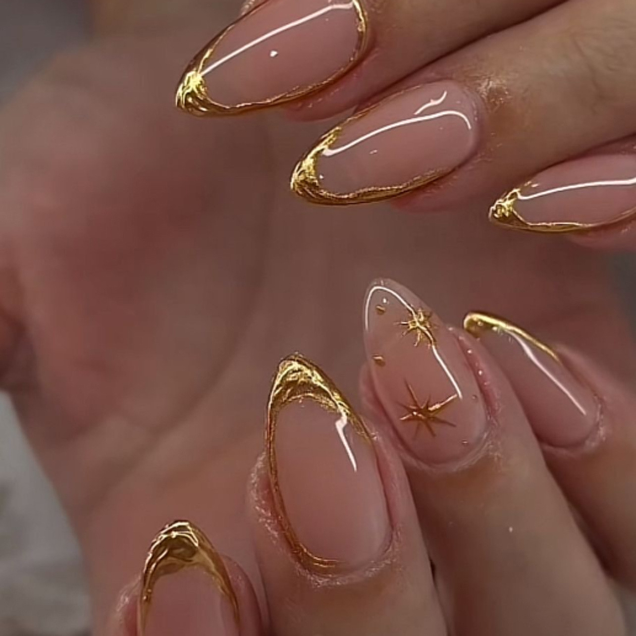 Zestaw 24 szt. krótkich, migda – Nail Art Y2K recenzja i cena