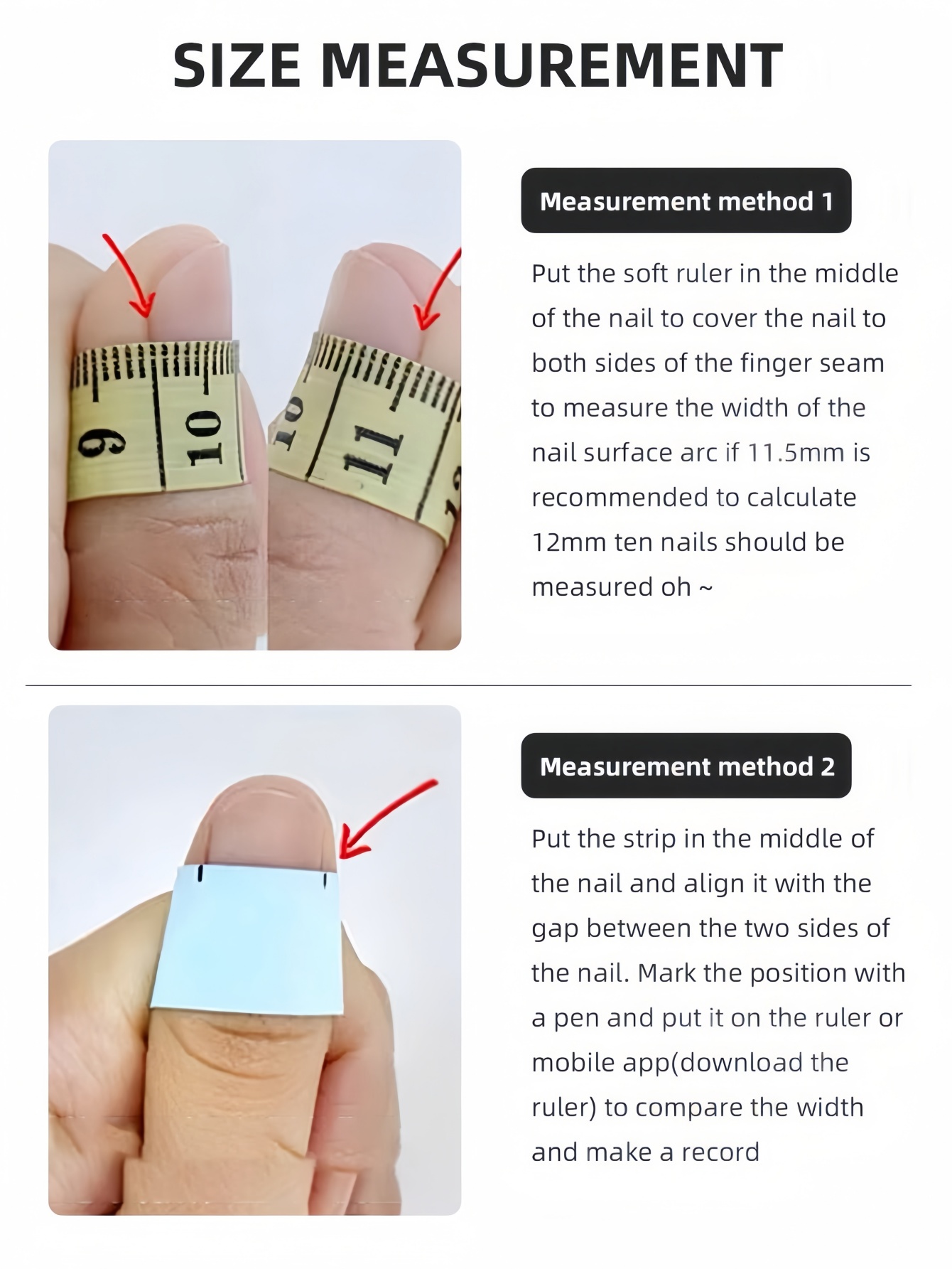 10 średnich, owalnych sztuczny – Nail Art Y2K recenzja i cena