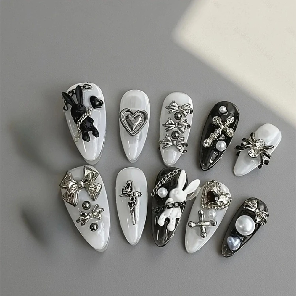 10 sztuk personalizowanych cza – Nail Art Gothic recenzja i cena