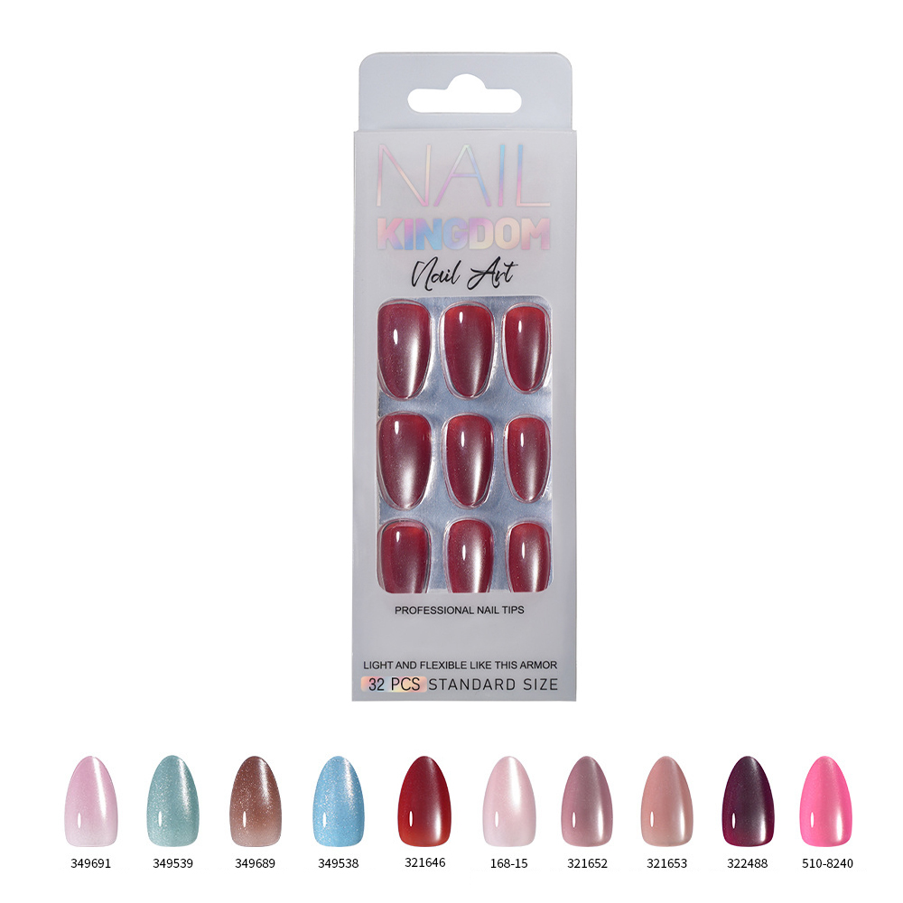 VITAGWX 32 szt. Sztuczne Pazno – Nail Art Eye Cat recenzja i cena