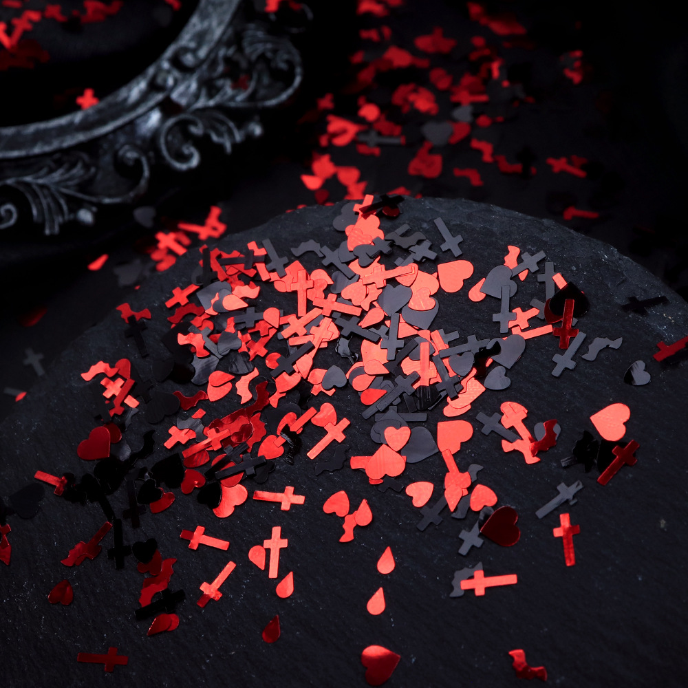 Cekiny do paznokci na Hallowee – Nail Art Vampire recenzja i cena