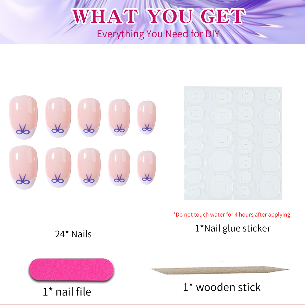 24 sztuki naklejek na paznokci – Nail Art Y2K recenzja i cena
