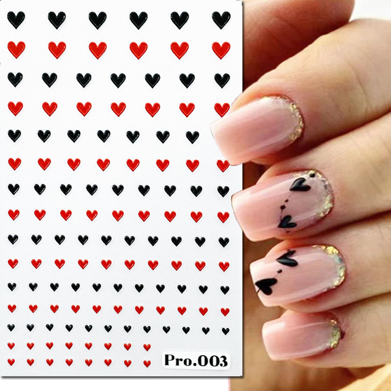 5d tłoczone naklejki artystycz – Nail Art Valentine recenzja i cena
