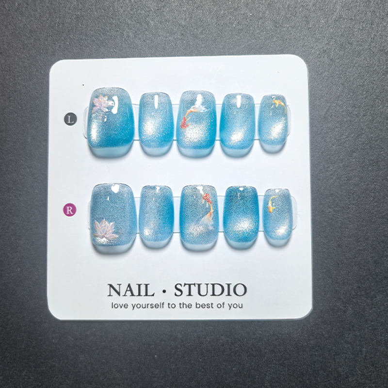 Sztuczne paznokcie Cat Eye, 10 – Nail Art Eye Cat recenzja i cena