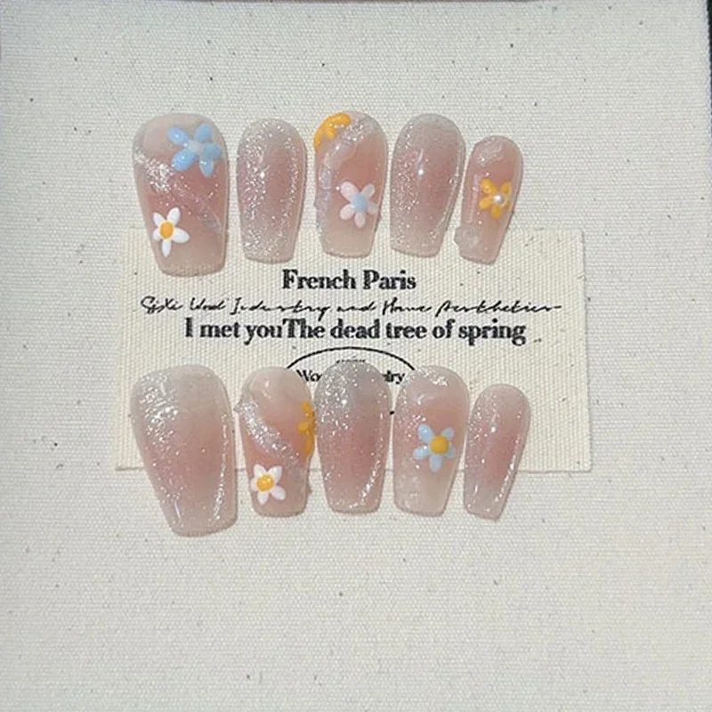 10szt Cute Handmade Cat Eye Po – Nail Art Eye Cat recenzja i cena