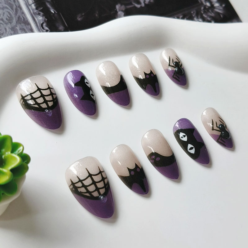 10 szt. damskich paznokci na H – Nail Art Eye Cat recenzja i cena
