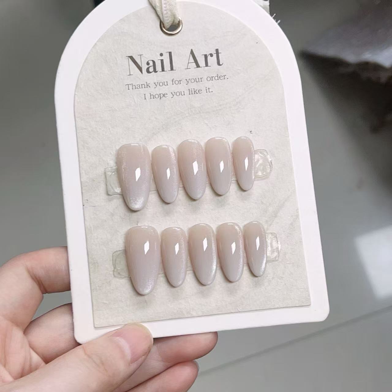 10 szt. Jednokolorowe, ręcznie – Nail Art Eye Cat recenzja i cena