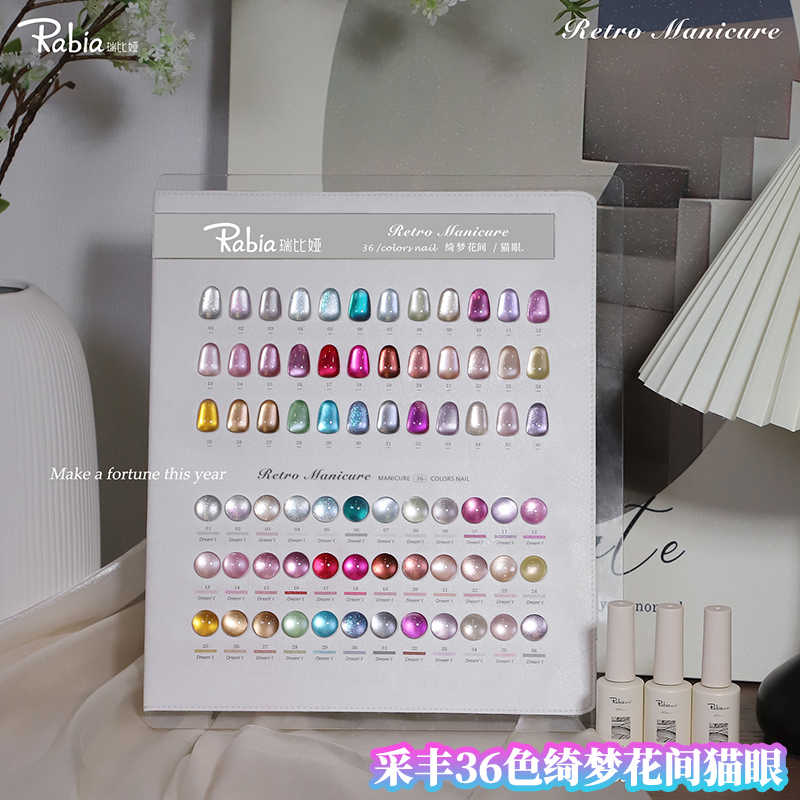 RABIA Moonlight Cat Eye 36 Kol – Nail Art Eye Cat recenzja i cena