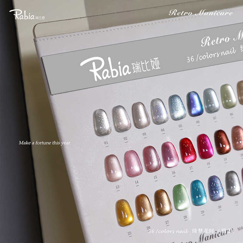 RABIA Moonlight Cat Eye 36 Kol – Nail Art Eye Cat recenzja i cena