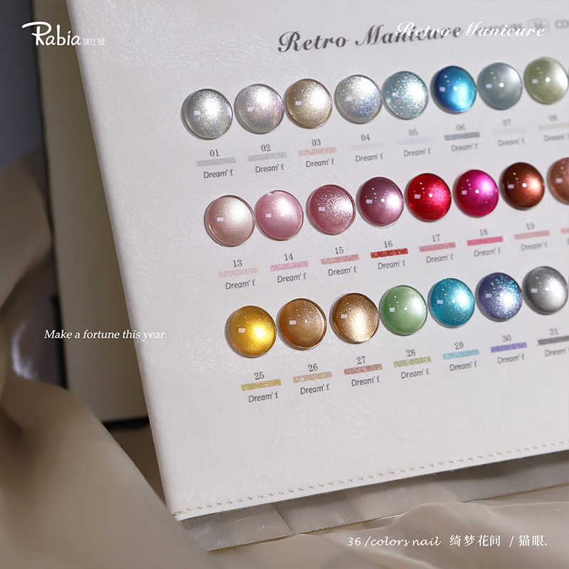 RABIA Moonlight Cat Eye 36 Kol – Nail Art Eye Cat recenzja i cena
