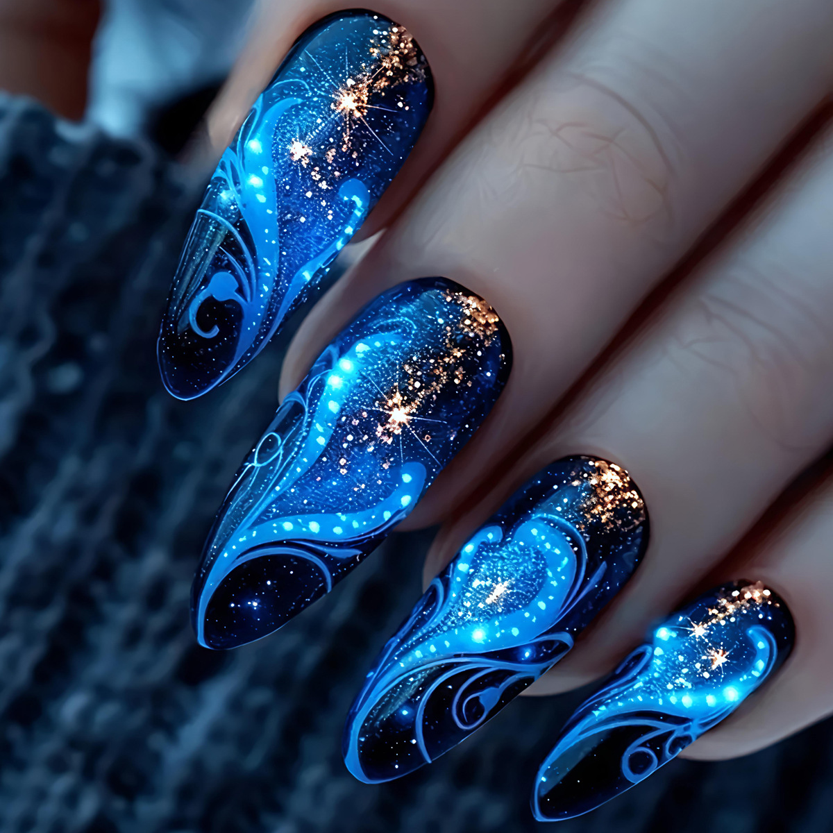 24 szt./zestaw Krótkie Średnie – Nail Art Y2K recenzja i cena