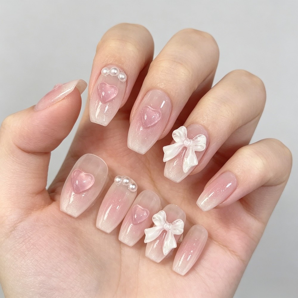 Urocze Różowe Słodkie Księżnic – Nail Art Y2K recenzja i cena