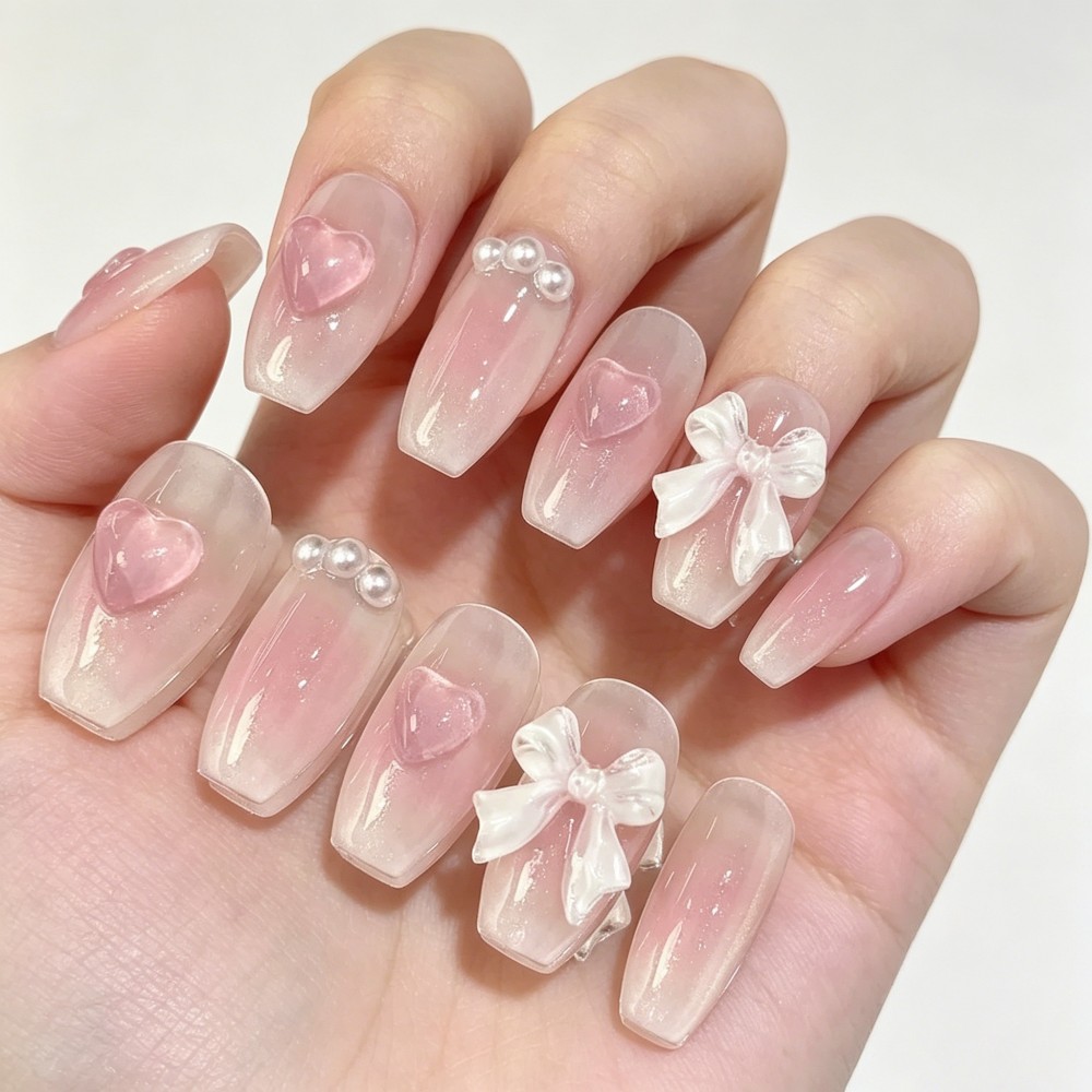 Urocze Różowe Słodkie Księżnic – Nail Art Y2K recenzja i cena