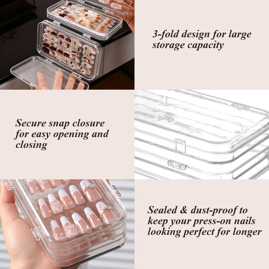 Przezroczyste, składane pudełk – Nail Art Quirky recenzja i cena