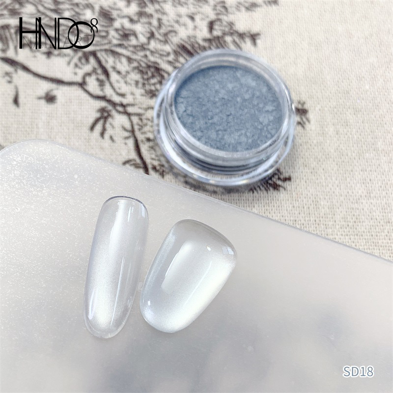 HNDO New Silver White 3D Cat E – Dip Powder Nail recenzja i cena