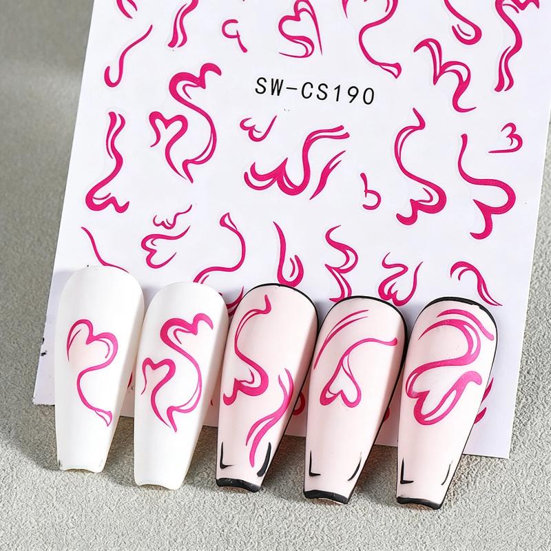 2 arkusze słodkich naklejek na – Nail Art Valentine recenzja i cena