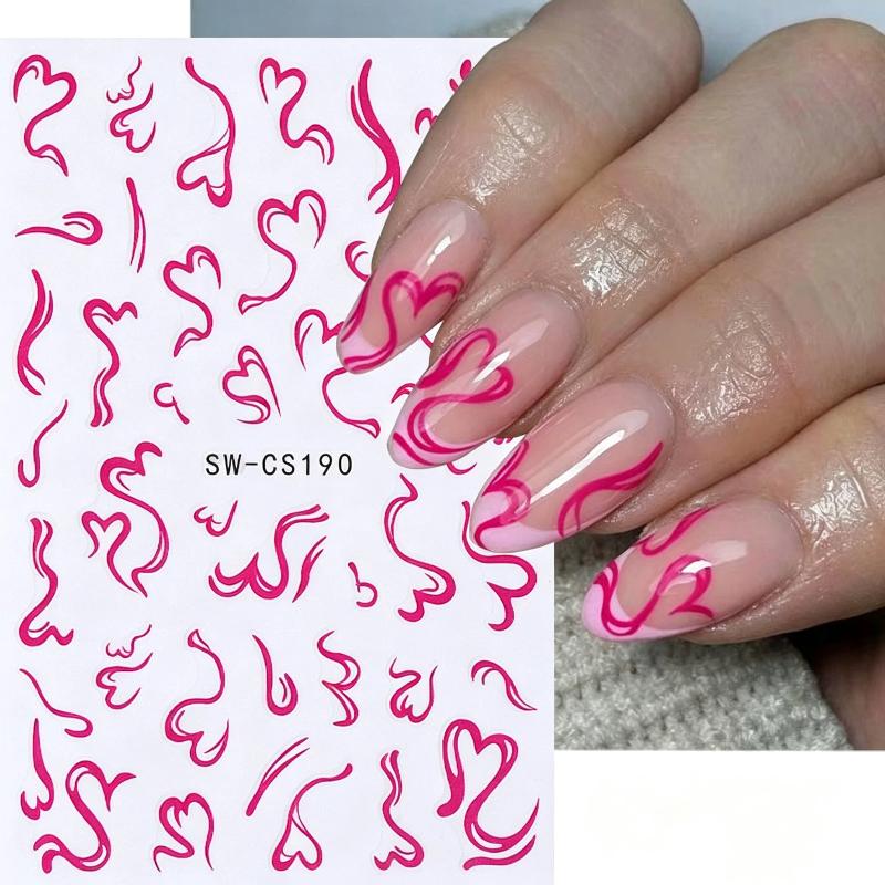 2 arkusze słodkich naklejek na – Nail Art Valentine recenzja i cena