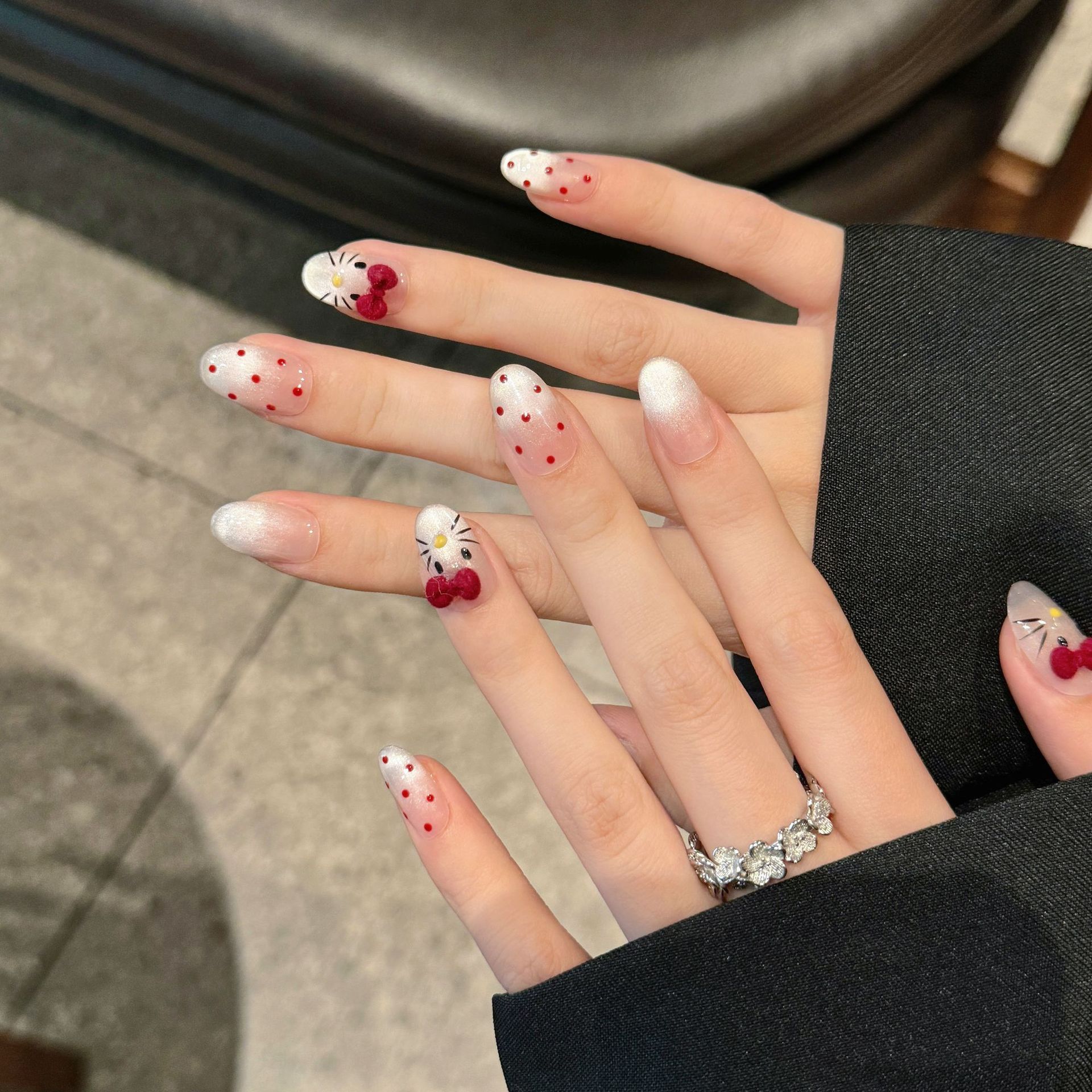 10 szt. Czysto ręcznie dociska – Nail Art Eye Cat recenzja i cena